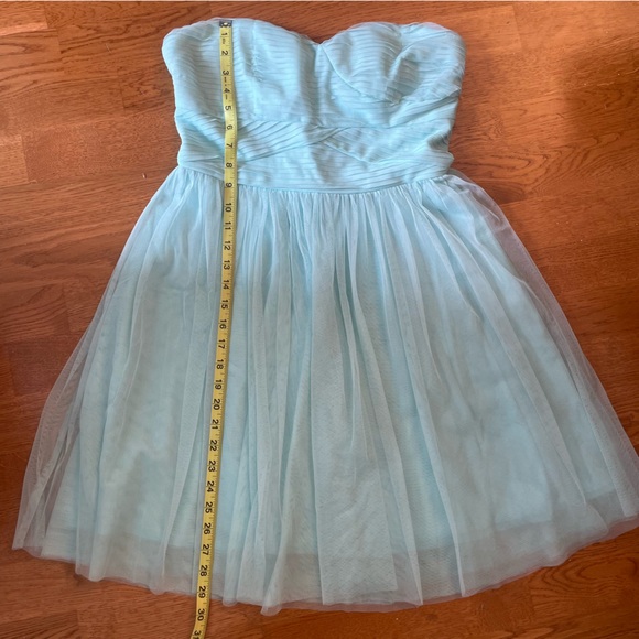 Ark & Co. Strapless Blue Tulle Princess Dress Size M - Picture 7 of 7